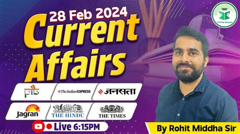 Himachal Daily Current Affairs Quiz And MCQ 28th February 2024 HPAS