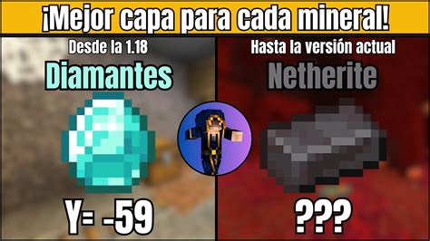 Mejor Capa Para Cada Mineral En Minecraft YouTube