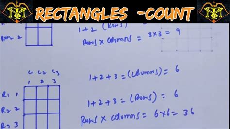 Trick To Count Rectangle Trick To Count How Many Rectangles In A Figure