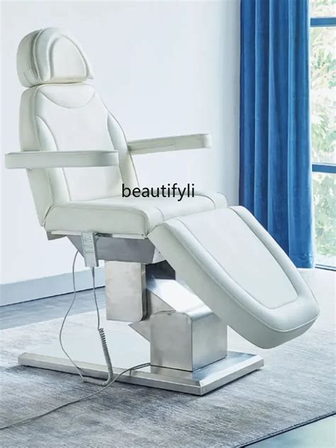 Fauteuil L Vateur Lectrique Pliant Pour Salon De Beaut Lit De Massage