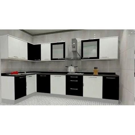 Stainless Steel L Shape Modular Kitchen Warranty Years At Rs