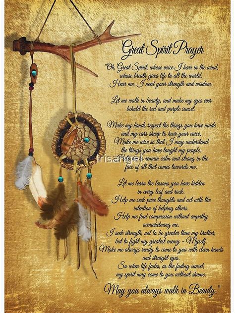 Native American Prayers For Strength Great Spirit Prayer Long Sleeve