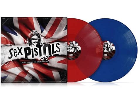 Sex Pistols Friends Many Faces Of Sex Pistols Limited Red And Blue Tra Vinyl Sex