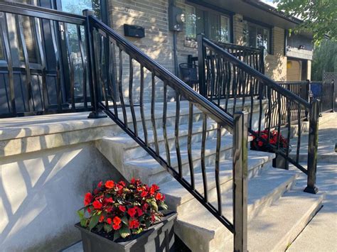 Leading Front Port Railings In Mississauga Terrace Aluminum Railings