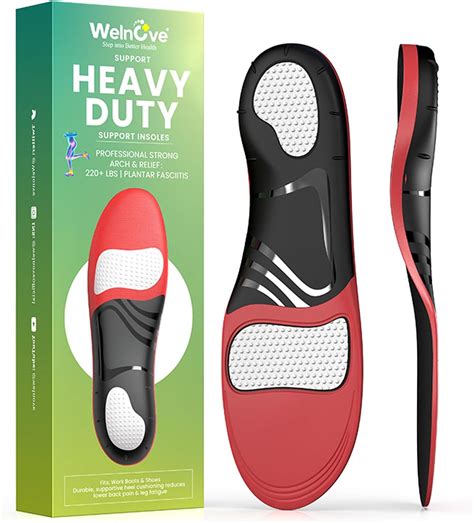 Plantar Fasciitis Insoles For Men Women Shoe Welnove Lbs Heavy