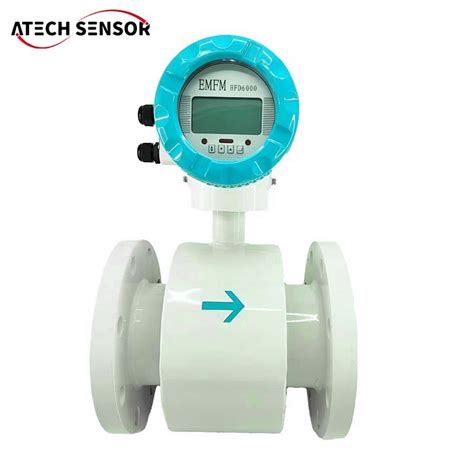 Corrosion Resistant Flow Meter Liquid Measuring Meter Electromagnetic