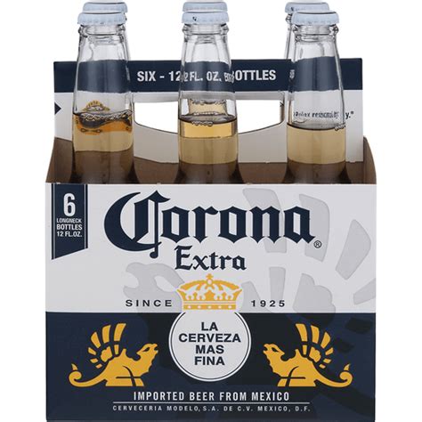 Corona Extra Beer 6 Pack 120 Floz Bottles Beer Dagostino