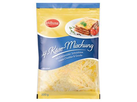 4 Käse Mischung gerieben Lidl Österreich Archiv Werbeangebote