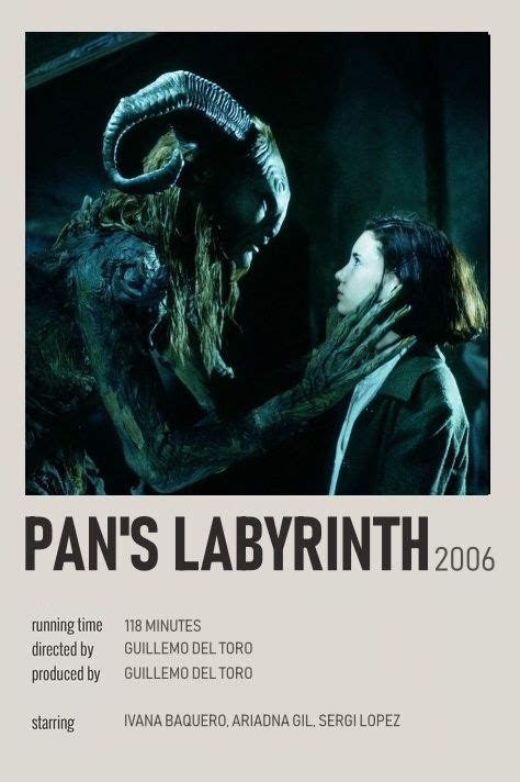 PAN'S LABYRINTH MOVIE POSTER | Indie movie posters, Labyrinth movie poster, Movie posters minimalist