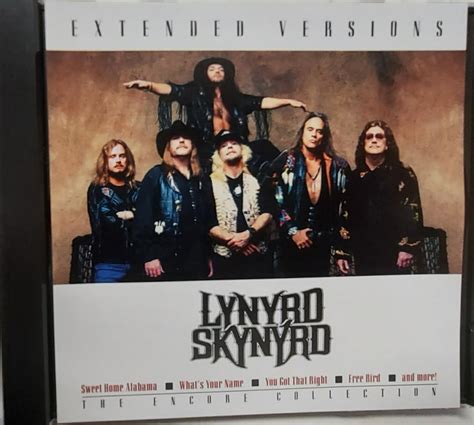 Cd 1998 Vintage Music Lynyrd Skynyrd Titled Extended Versions Etsy