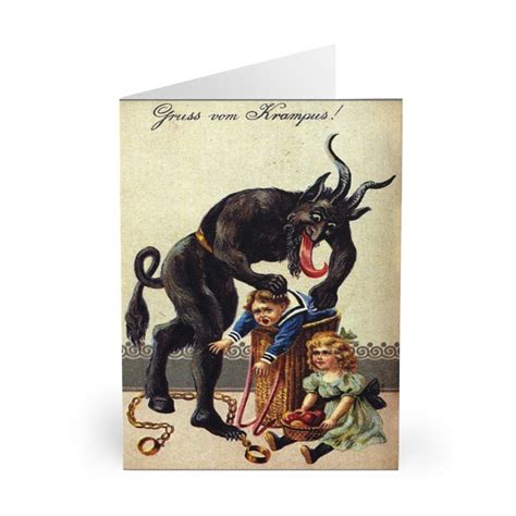 Krampus Cards - Etsy