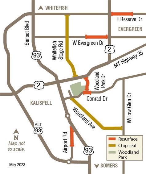 Mdt Announces Kalispell Repavement Projects Flathead Beacon