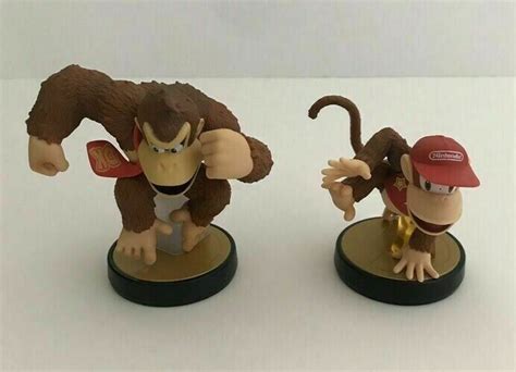 Nintendo Donkey Kong Super Smash Bros Amiibo Figure Video Game