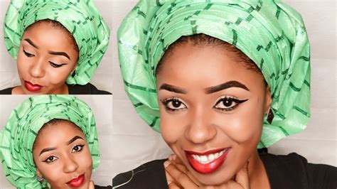 Simplest Way To Tie Gele Gele Tutorial Youtube