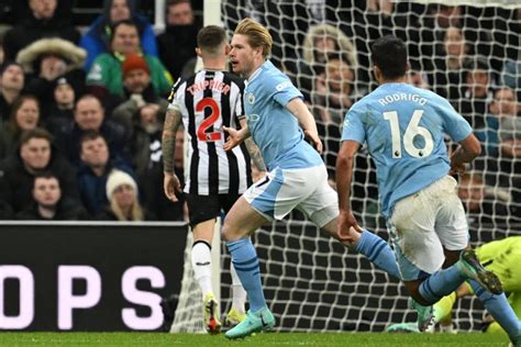 Playmaker De Bruyne Inspires Man City Comeback To Stun Newcastle