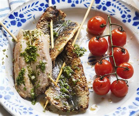 Grilled Sardine And Cherry Tomato Salad Australian Womens Weekly Food