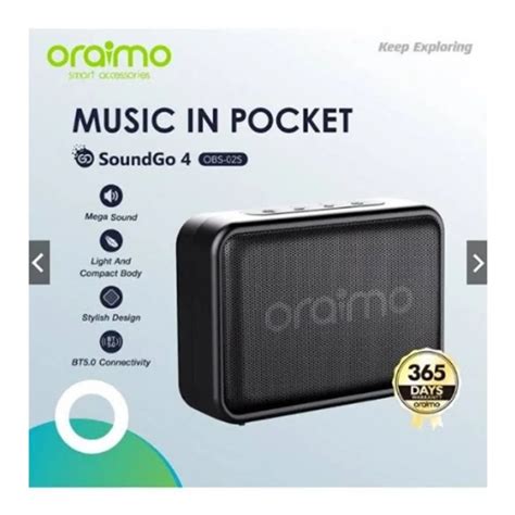 Oraimo Obs S Soundgo Bt Speaker Spectrum Innovation Technologies