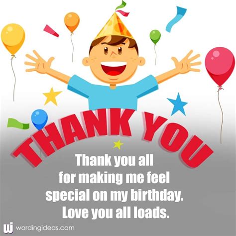 100 Ways To Say Thank You All For The Birthday Wishes Wording Ideas