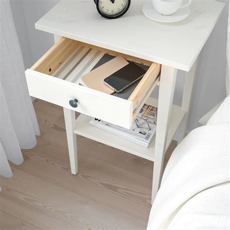 Hemnes Ablagetisch Weiß Gebeizt 46x35 Cm Ikea Deutschland