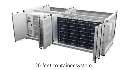 Evlithium CATL 20Fts 40Fts Containerized Energy Storage System