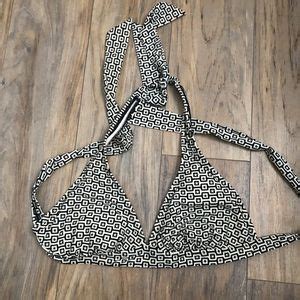 Converse Swim All Star Blue Striped Bikini Bottoms Poshmark