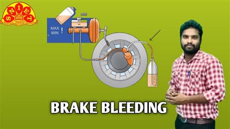 Brake Bleeding Ll Hydraulic Brake System Ll Sniet Pvt Iti Youtube