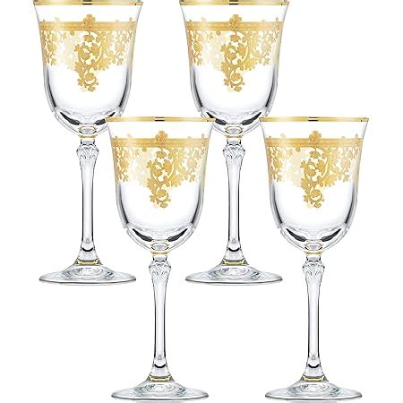 Amazon Interglass Italy Crystal Champagne Flutes Vintage Design