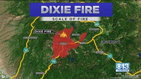 Dixie Fire In California Now Largest Wildfire In Us Fc