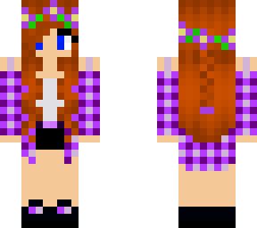 Purple Girl | Minecraft Skin