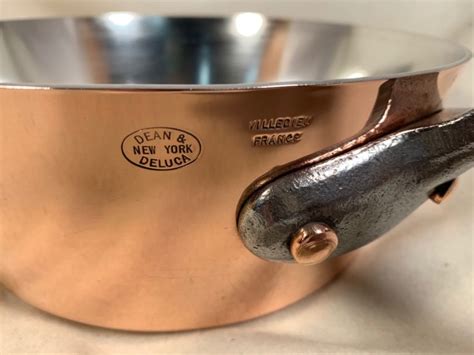 Dean Deluca French Copper Splayed Tin Lined Copper Pan Rocky