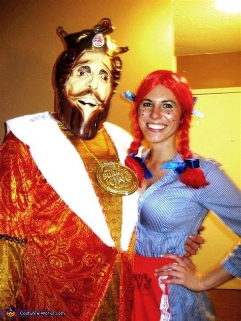 Burger King And Wendy Halloween Costume Idea For Couples