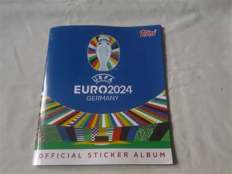 Topps Euro Germany Official Sticker Book Album Picclick Uk