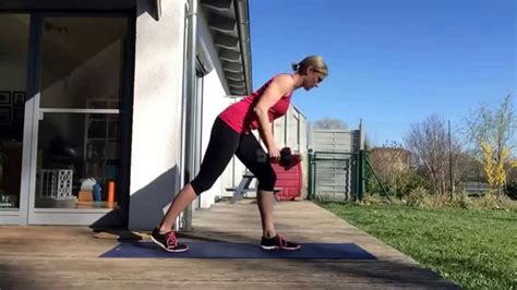 Split Stance Dumbbell Rows Youtube