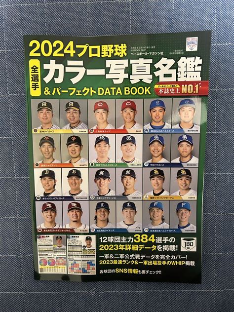 Yahooオークション 週刊ベースボールマガジン社発行2024プロ野球全