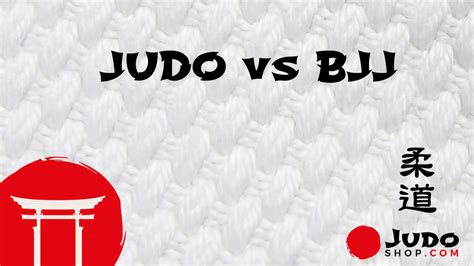 Judo vs BJJ - In-Depth Comparison – JudoShop.com