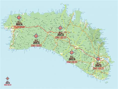 Menorca Isla Mapa Vectorial Illustrator Eps Editable Bc Maps Mapa