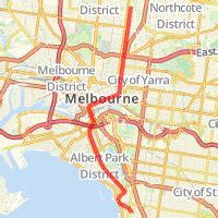 96 Tram Route in Melbourne, Australia | MapMyRun