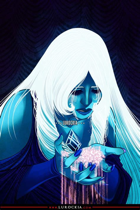 Shattered — An Illustration Of Blue Diamond From Steven Universe