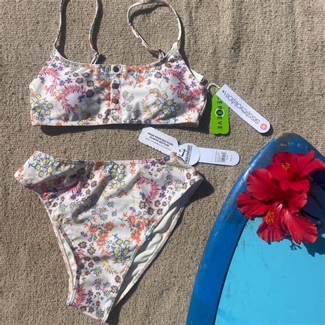 Billabong Swim Nwt Sisstrevolution Bikini Set Poshmark