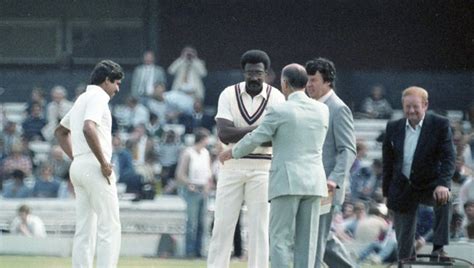 Historic Cricket Pictures On Twitter Peter West Interviews The