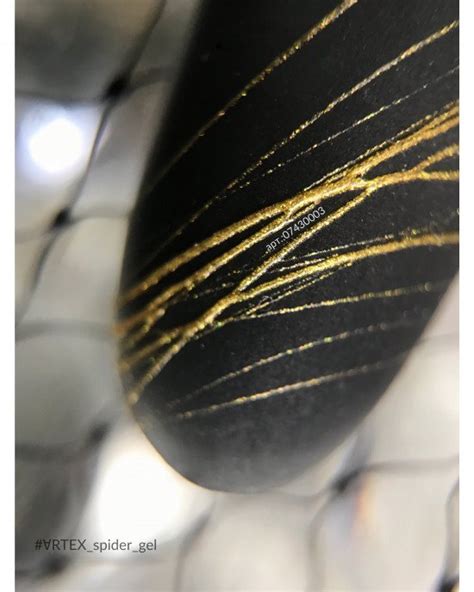 Гель паутинка золото ARTEX spider gel gold 5 мл купить