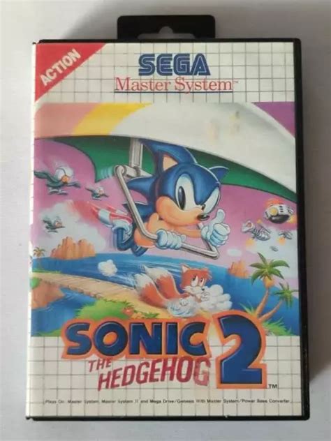 JEU SEGA MASTER System Sonic The Hedgehog 2 Sans Notice PAL EUR 29 90