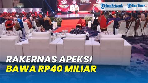 Rakernas Apeksi Bawa Rp40 Miliar Ke Makassar YouTube