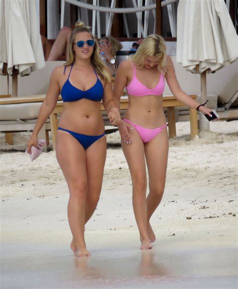AVA SAMBORA In Bikini At A Beach In St Barts HawtCelebs