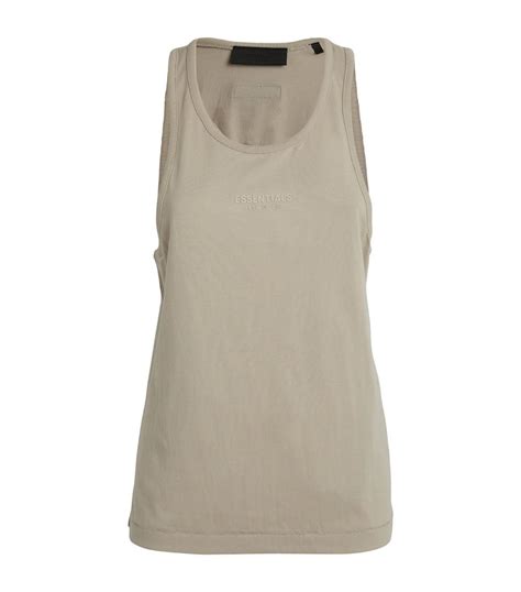 Fear Of God Cotton Blend Tank Top Harrods Us