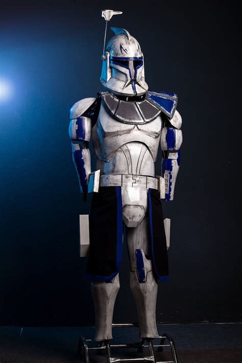 Captain Rex Phase 1 Armor Helmet Painted Set Star Wars Etsy