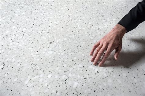 Customized Pearl White Terrazzo Slab Manufacturers Suppliers Factory