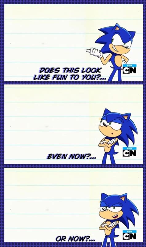 Sonic The Hedgehog Meme Template