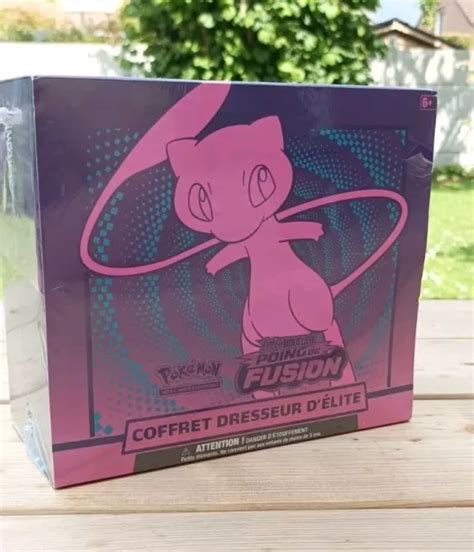 COFFRET POKÉMON DRESSEUR d élite Poing de fusion ETB neuf scellé FR EUR