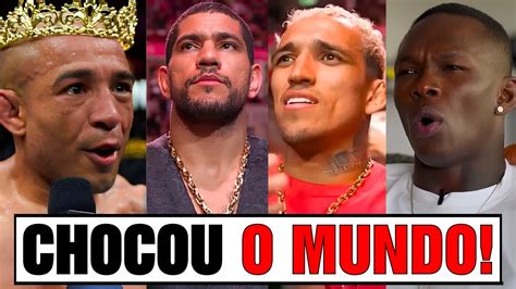 O REI VOLTOU LUTADORES REAGEM A VITÓRIA DO JOSÉ ALDO NO UFC 301 RIO